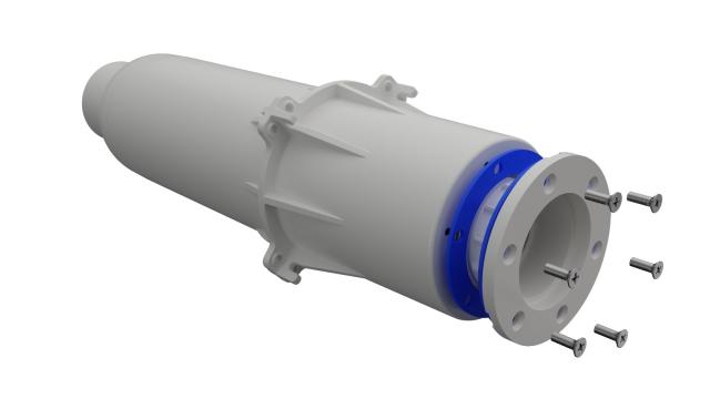 blueplus Brite wanddoorvoer voor beton/liner