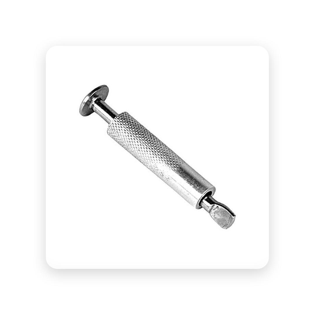 Verzonken piton inox/alu