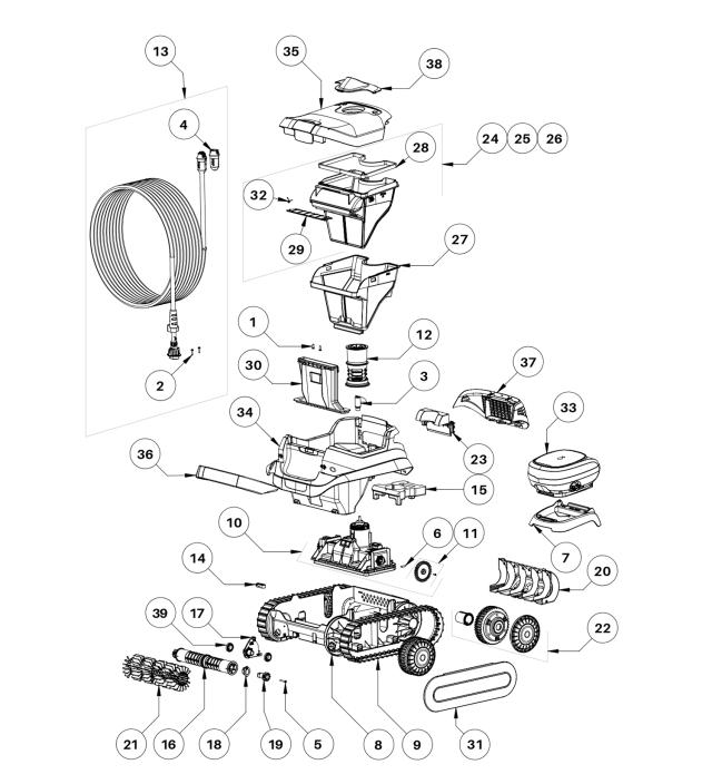 ROB-i cable flottant 15m