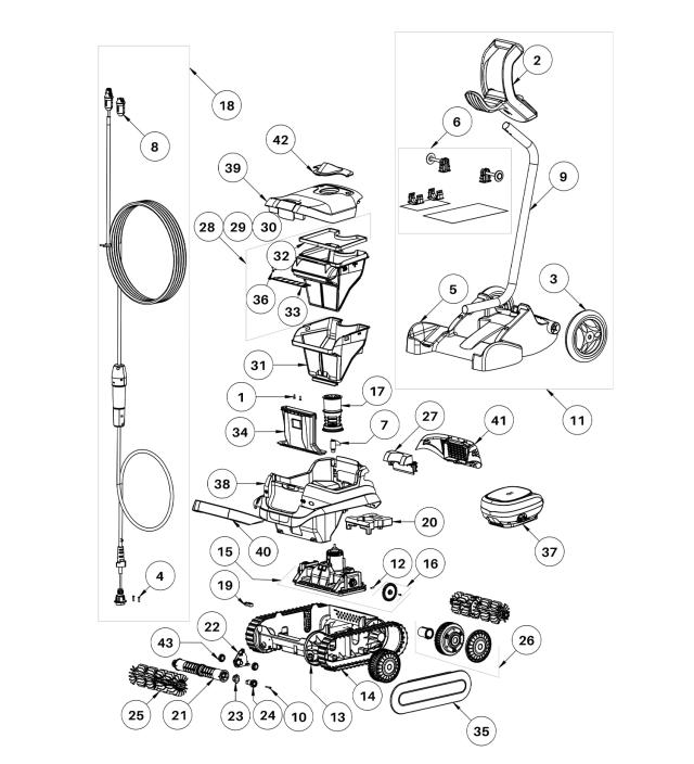 Panier filtre ROB-i 200µ (Filtration simple)