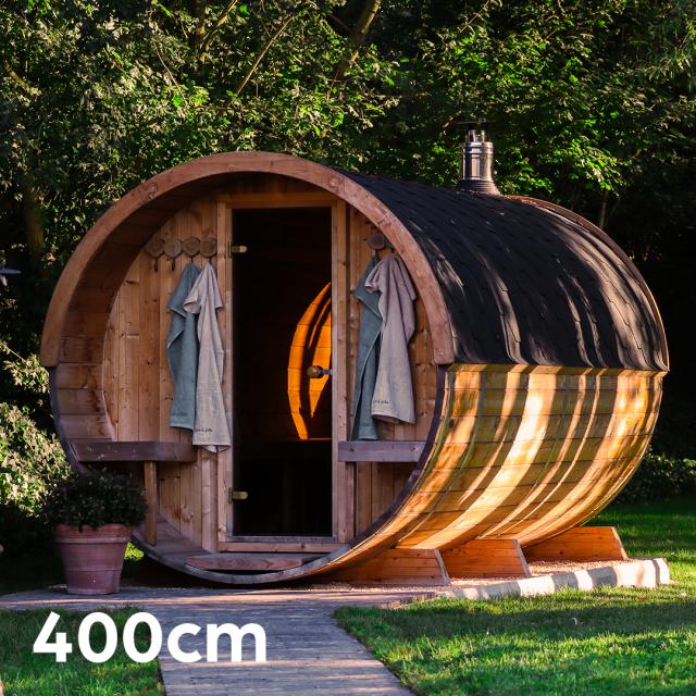 Sauna en tonneau