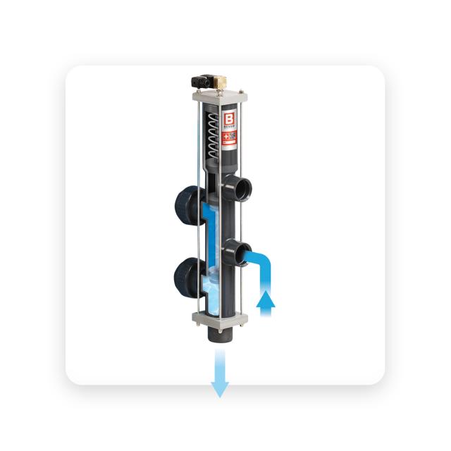 Besgo auto backwash valve for pools Besgo auto backwash ventiel