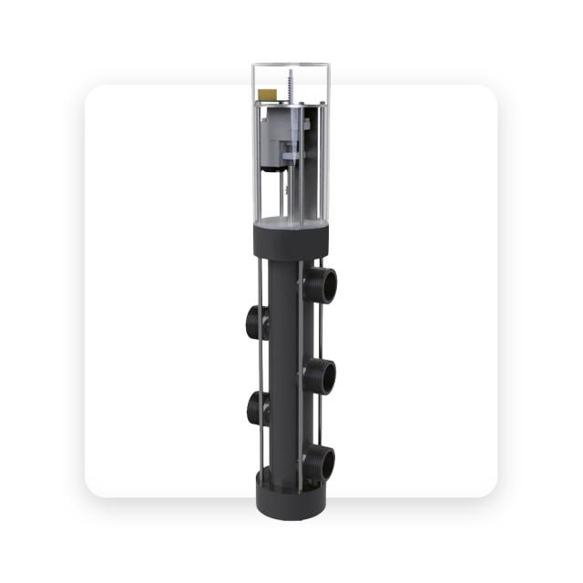 Starway auto backwash valve for pools Starway vanne de rétro-lavage automatique