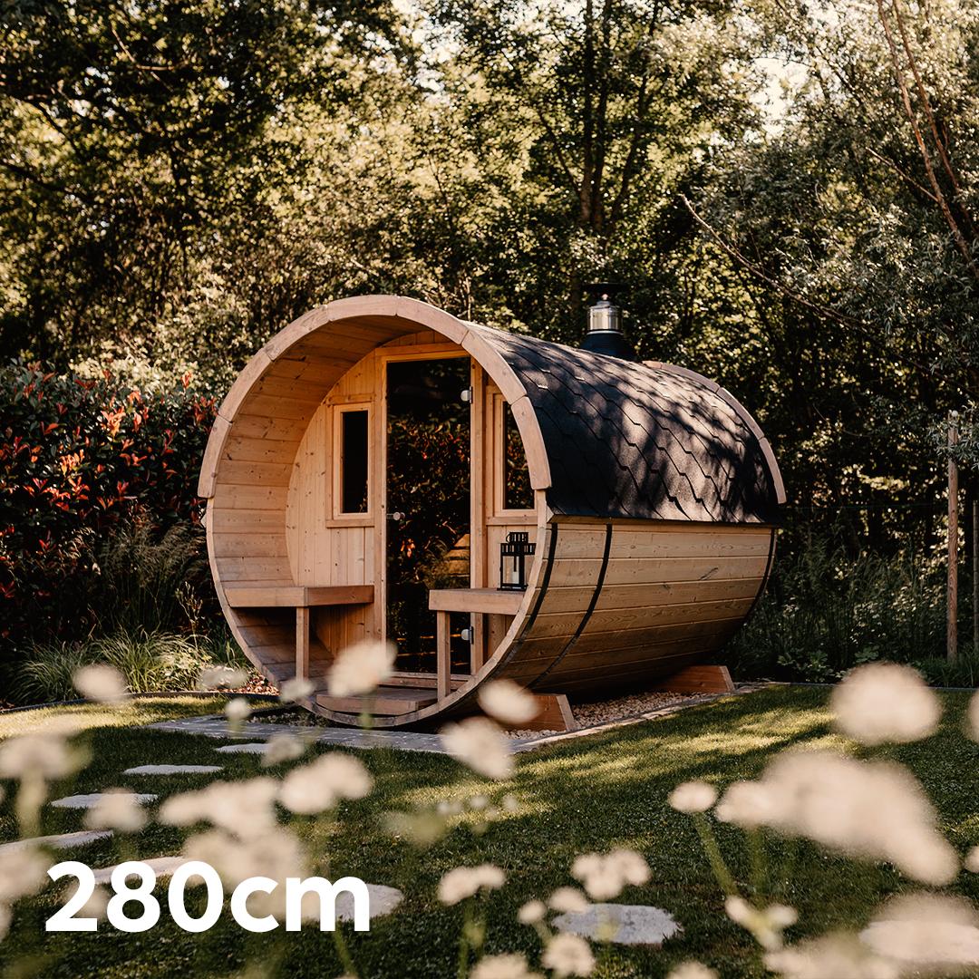 Sauna en tonneau