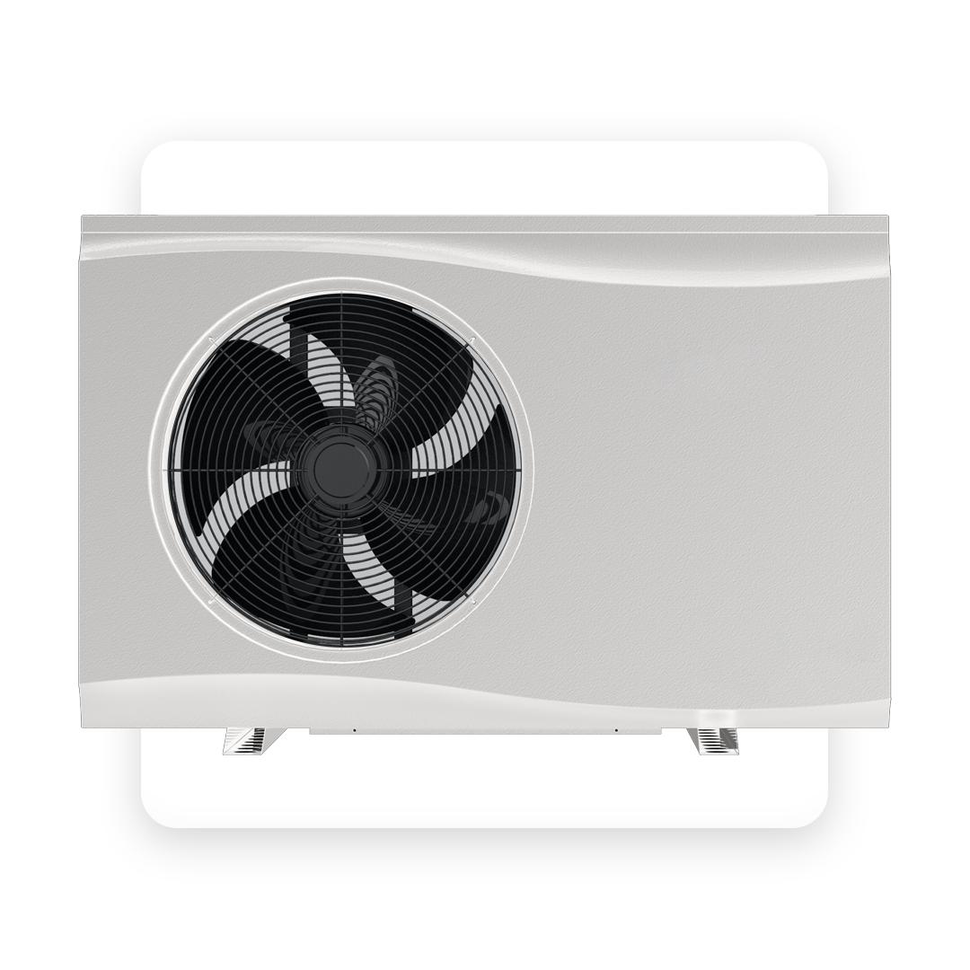 blueplus Full Inverter warmtepomp 8kW (wit)