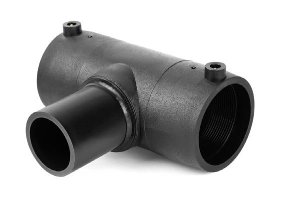 PE elektrolas PE100 SDR11 PN16 verloop (conisch) 50 x 25mm
