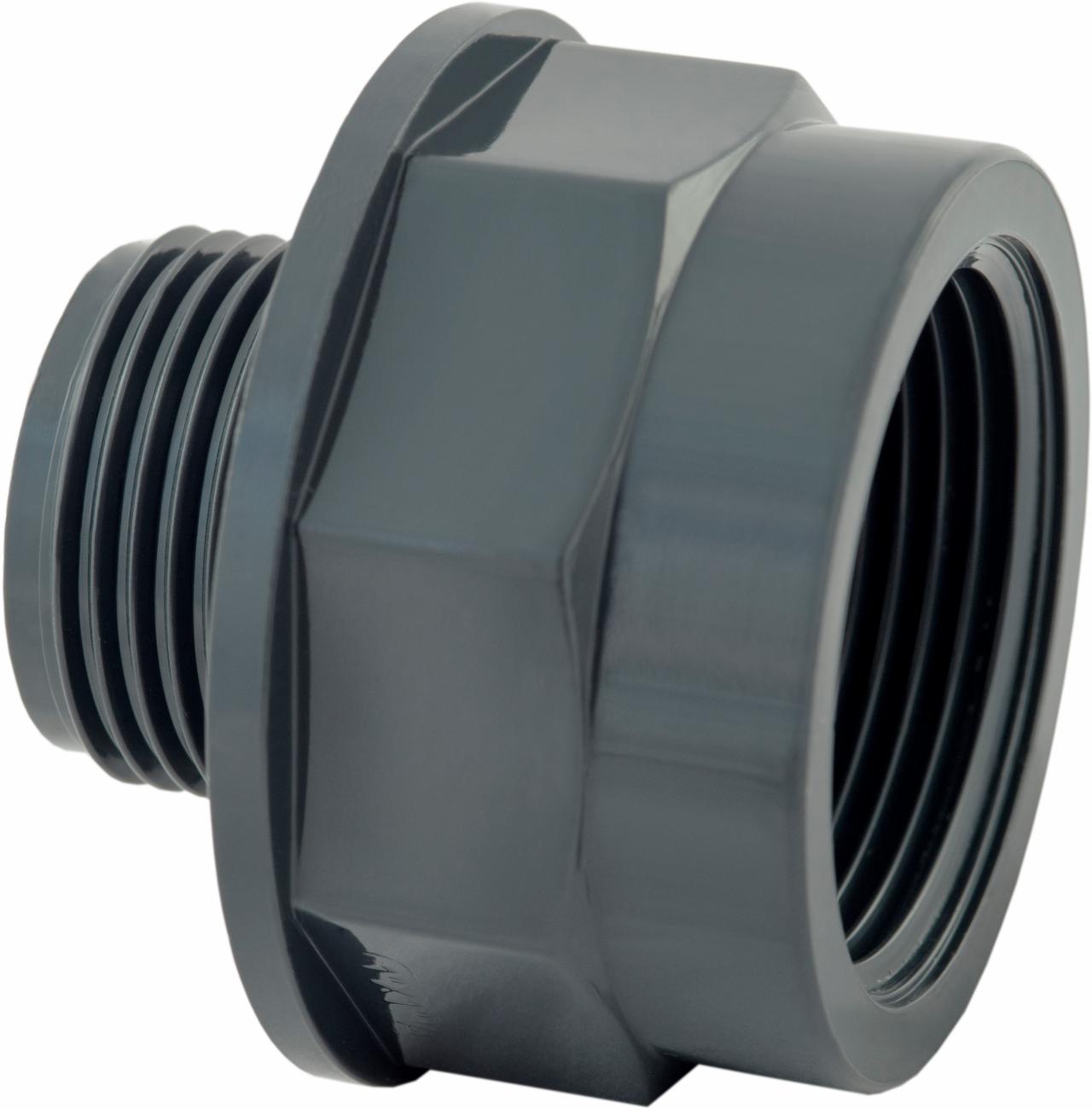 PVC Soknippel verlopend PN 10