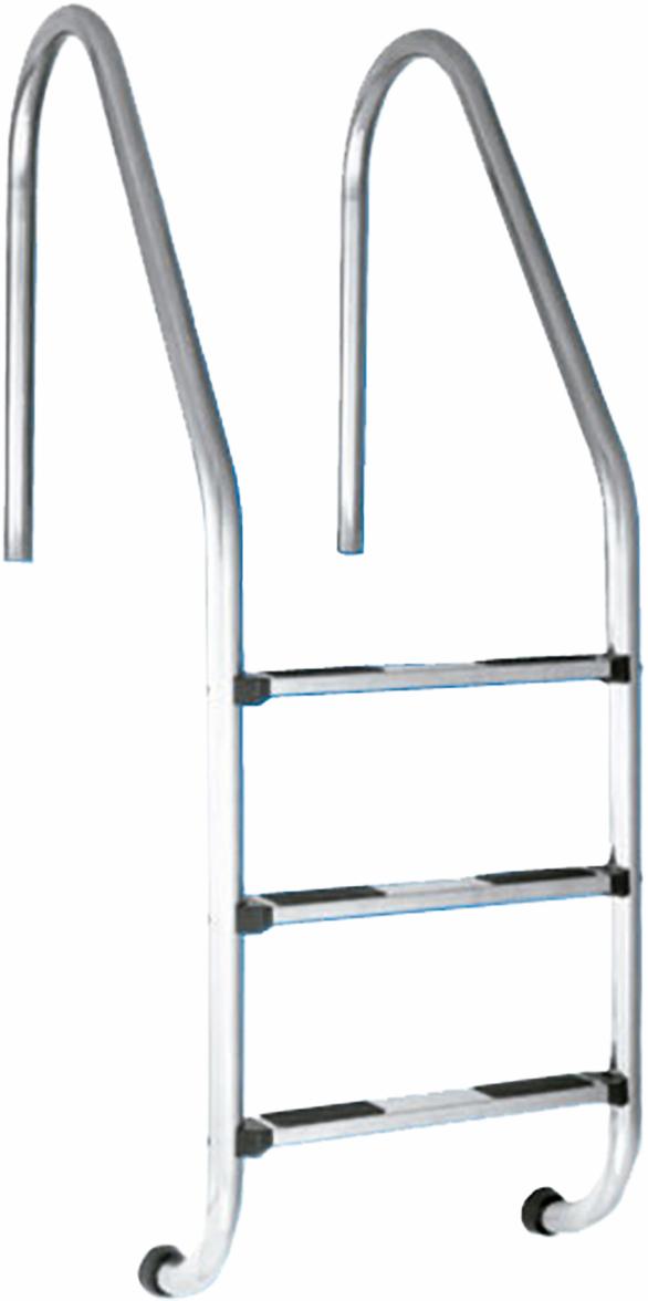 Ladder 3 treden RVS 316 (excl montagekit)