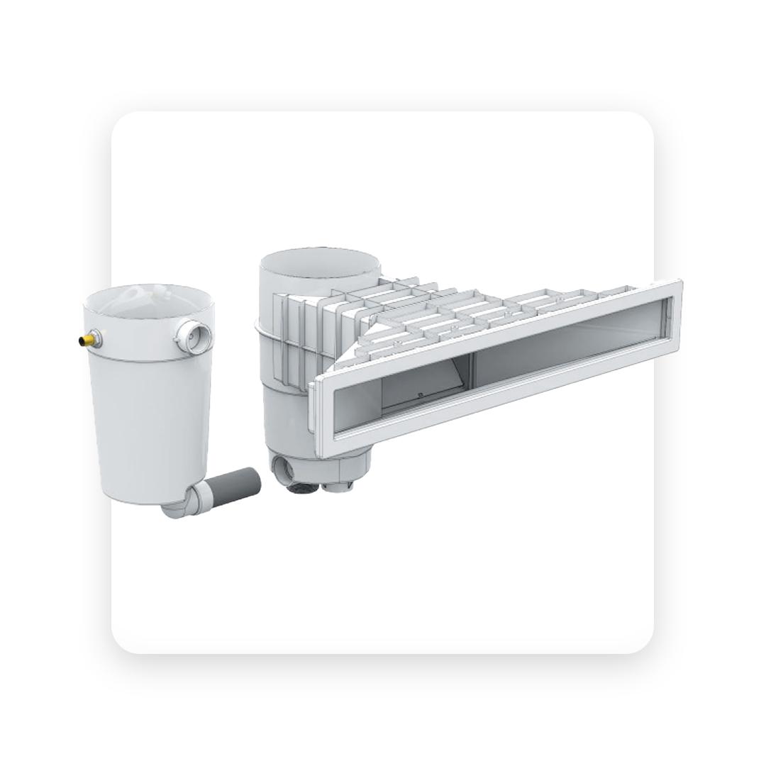 Weltico Skimmer Design A800 niveauregeling